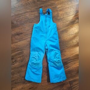 Lands End Kids Iron Knee Insulated Snow Bibs Size 4